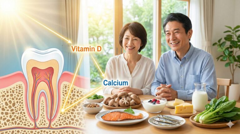 【50代の栄養学】歯周病予防に不可欠なビタミンDとカルシウムの摂取法